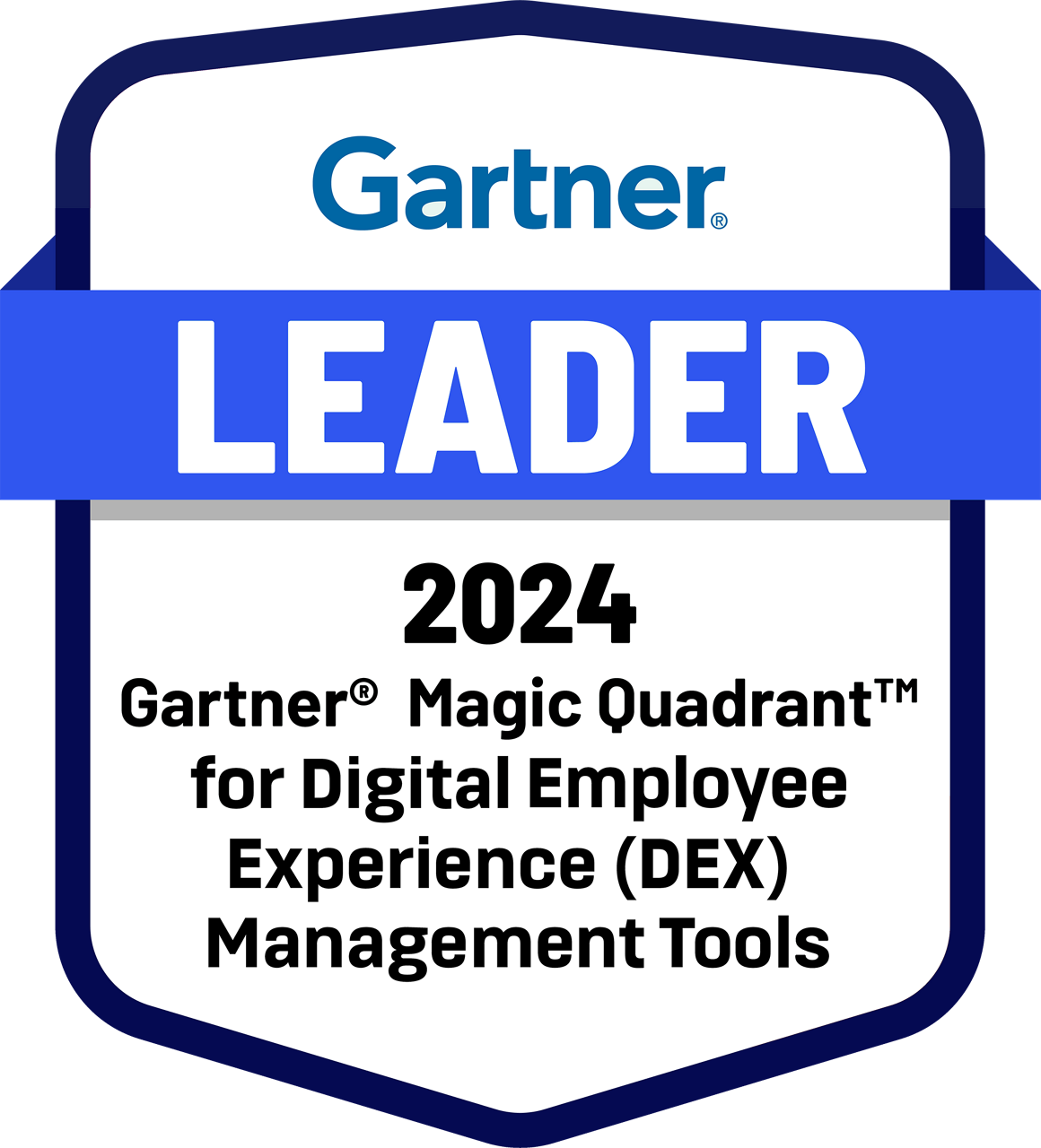 Award: Gartner Magic Quadrant, DEX Leader