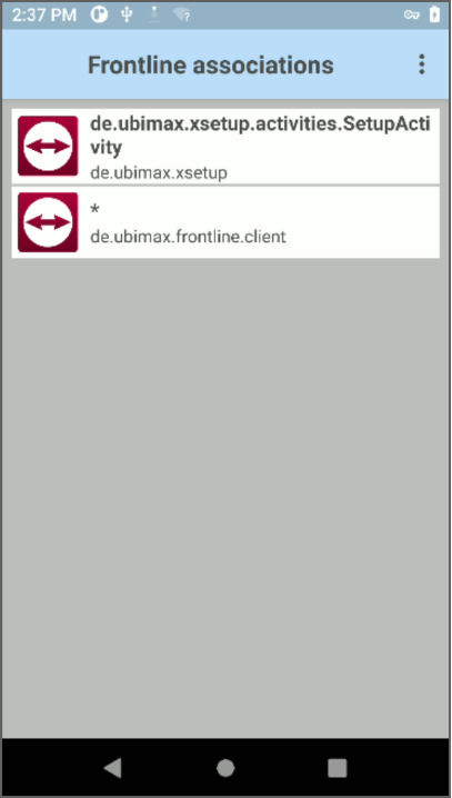 configure